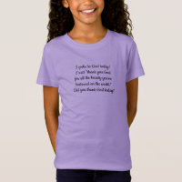 THANK YOU GOD, SENTIMENTAL, RELIOUS T-SHIRT