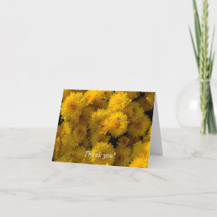 Thank you - Golden Mums Card