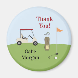 Thank You Golf Magnet