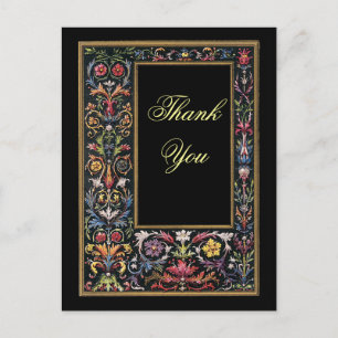 Thank You Gothic Postcard Customisable