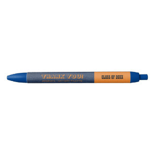 Thank You   Graduation Party Custom Favour Ink Black Ink Pen