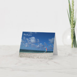 Thank You - Grand Bahama Island Card
