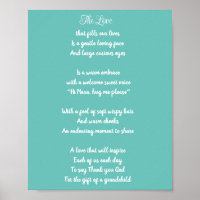 Thank you grandmother. grandparent poem blue