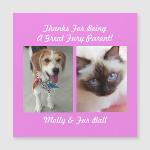 Thank You Great Fury Parent DIY Pet Message Names6