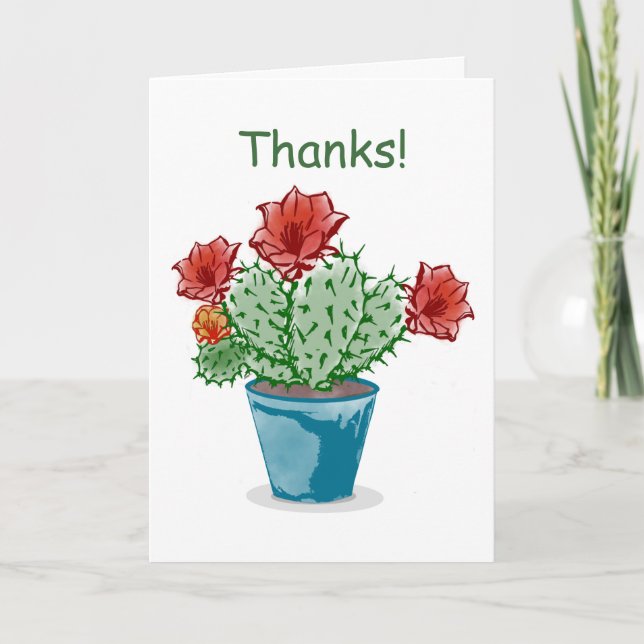 Thank you Greeting Card (Front)