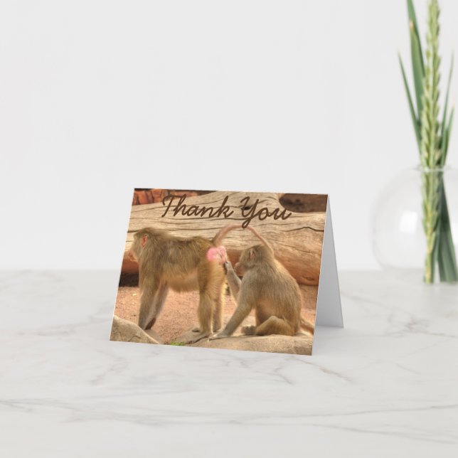 Thank You Greeting Card (Front)