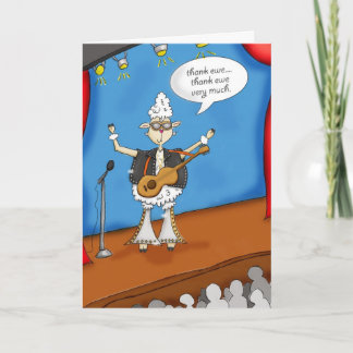 Thank You Greeting Card
