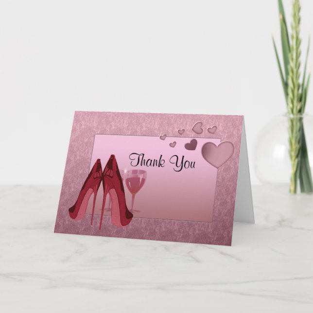 Thank You Greeting Card (Front)