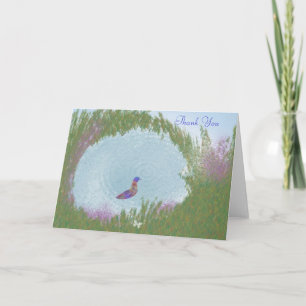 Thank you greeting card