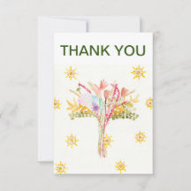 Thank you! Greeting card.