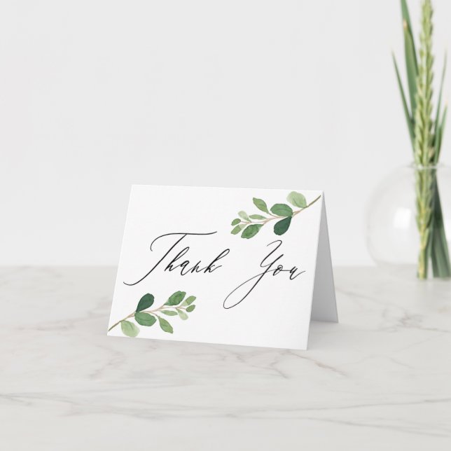 Thank You Guests Card (Front)