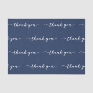 Thank You Handwritten Script Tissue Paper