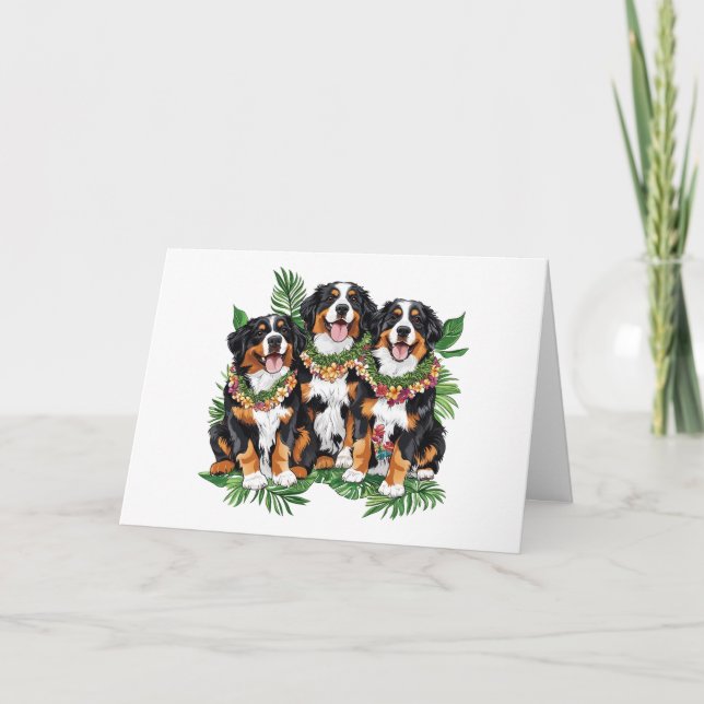 Thank You Hawaiian Bernese Mountain Dogs (Front)