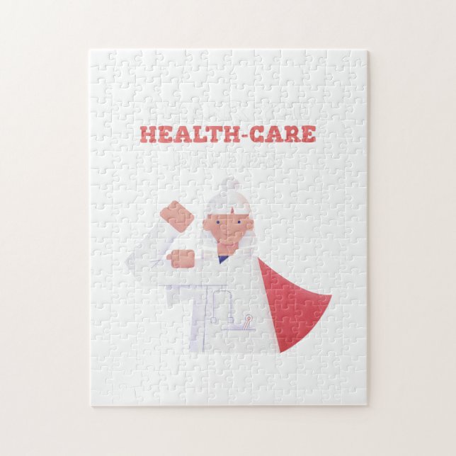 THANK YOU HEALTH CARE WORKERS JIGSAW PUZZLE (Vertical)