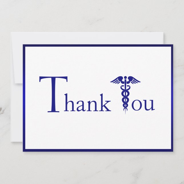 Thank You Healthcare Doctor Nurse Heroes Card (Front)