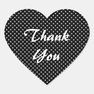 Thank You Heart Sticker