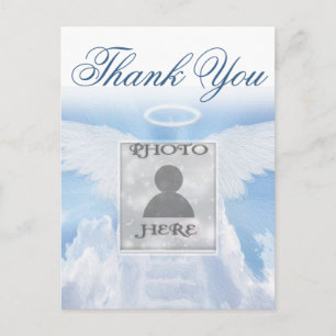 Thank You Heavenly Memorial Postcard