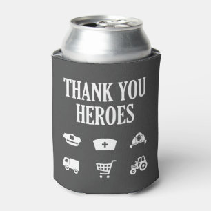 Thank You Heroes   First Responders Can Cooler