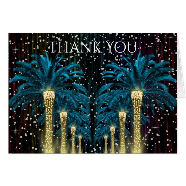 Thank You Holidays Winter Palm (Front Horizontal)