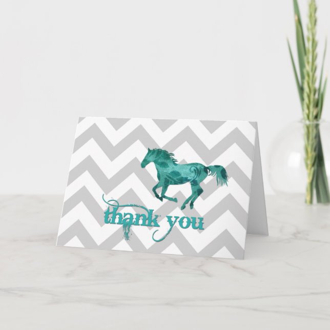 Thank You Horse Card (Front)