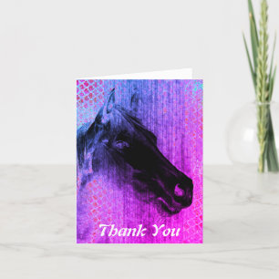 Thank You Horse Purple