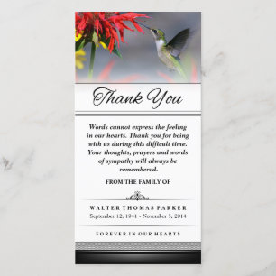 Thank You Hummingbird Words Cannot Express