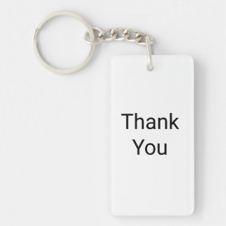 Thank You - I Am Grateful Key Ring