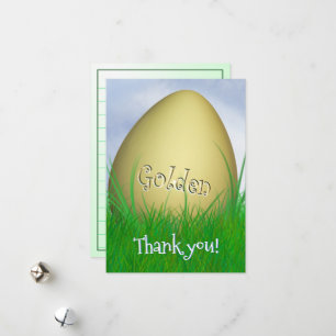 "Thank You!" - I Found the Golden Egg Holiday Card