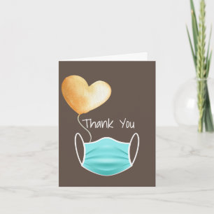 Thank You II Coronavirus Edition Note Card