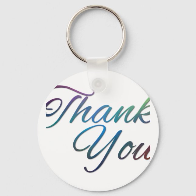 Thank You Images Key Ring (Front)