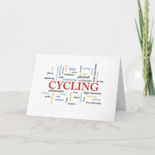 Thank You Indoor Cycling Instructor In Descriptive Card