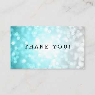 Thank You Insert Beach Ombre Glitter Lights