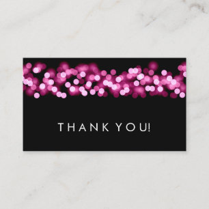 Thank You Insert Pink Hollywood Glam