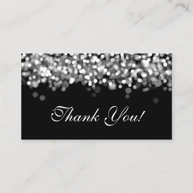 Thank You Insert Silver Lights (Front)