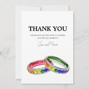 🌈 Thank you - Intertwined in Pride  Card