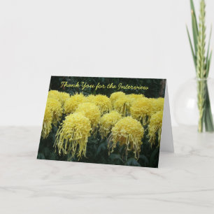 Thank You Interview Card