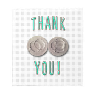 thank you ivf invitro fertilisation embryos notepad