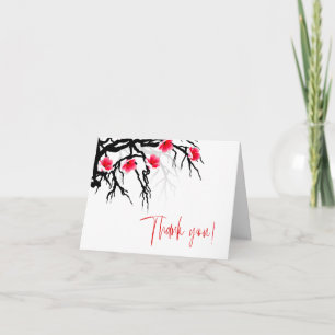 Thank You   Japanese Blossom Branch Floral