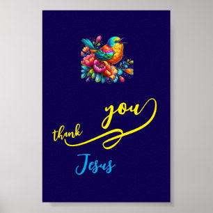 Thank you Jesus Poster