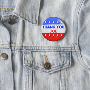 Thank You Joe Biden  6 Cm Round Badge