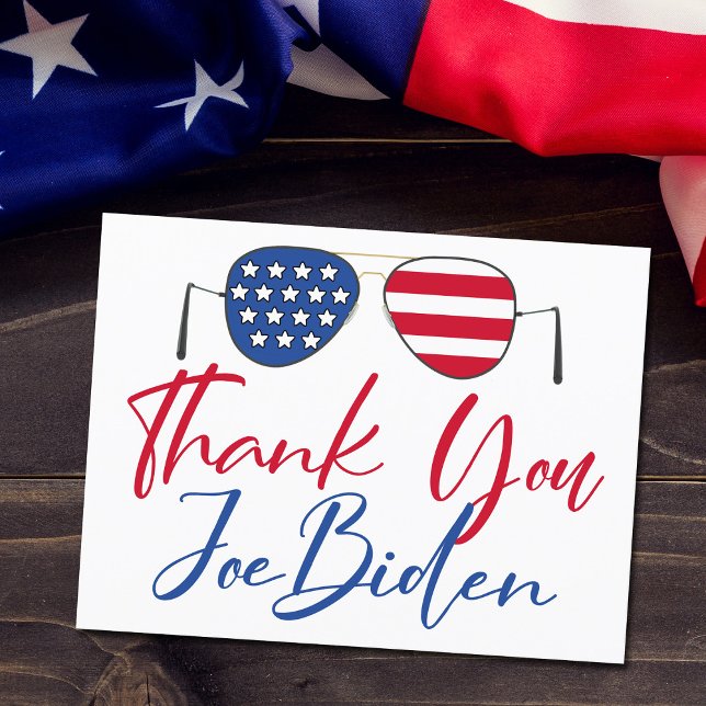Thank You Joe Biden Postcard (Creator Uploaded)