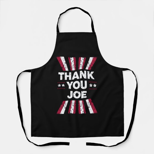 Thank You Joe President Biden Apron (Front)