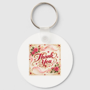 Thank you key ring