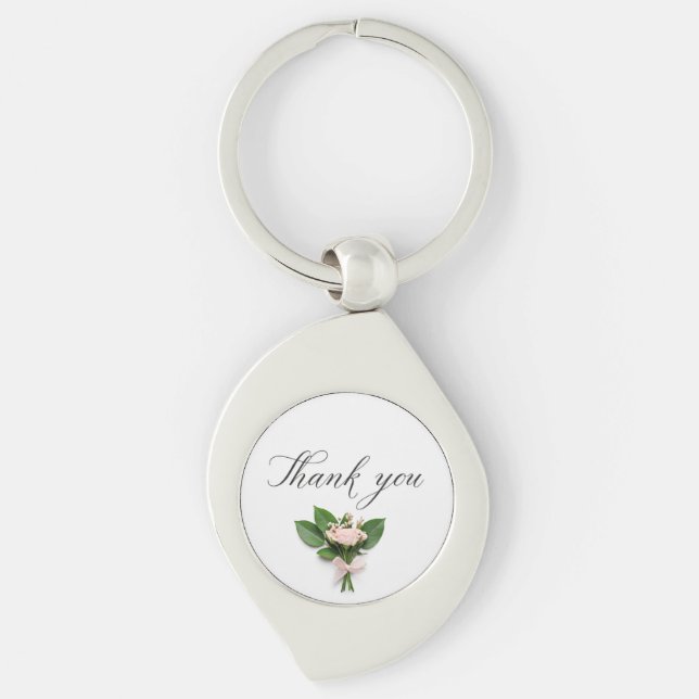 Thank You  Key Ring (Front)