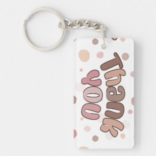 Thank you key ring