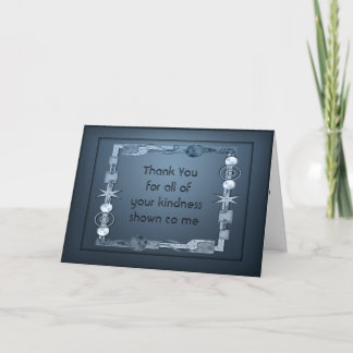 Thank You Kindness Appreciation Card