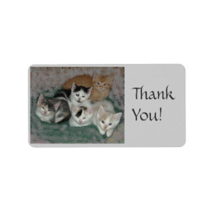 Thank You!/Kitties Label