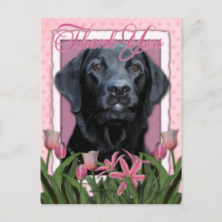 Thank You - Labrador - Black - Gauge Postcard