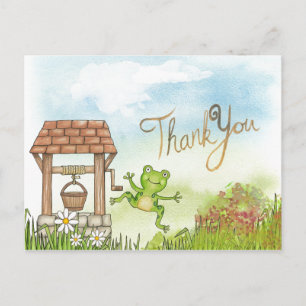 Thank You Leap Frog Postcard