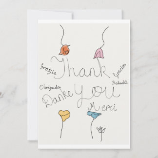 Thank you Letter in Different Languages
